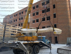 Погрузка крюка пластинчатого г/п 100,0 тонн