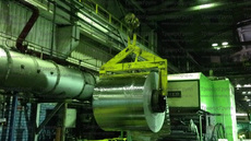 Захват полуавтоматический для рулонов стали г/п 13,0 тонн