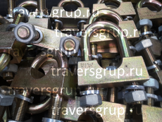 Зажим для троса, каната по ГОСТ 13186-67, ОСТ 24.090.51-86  Производитель - ТраверсГрупп